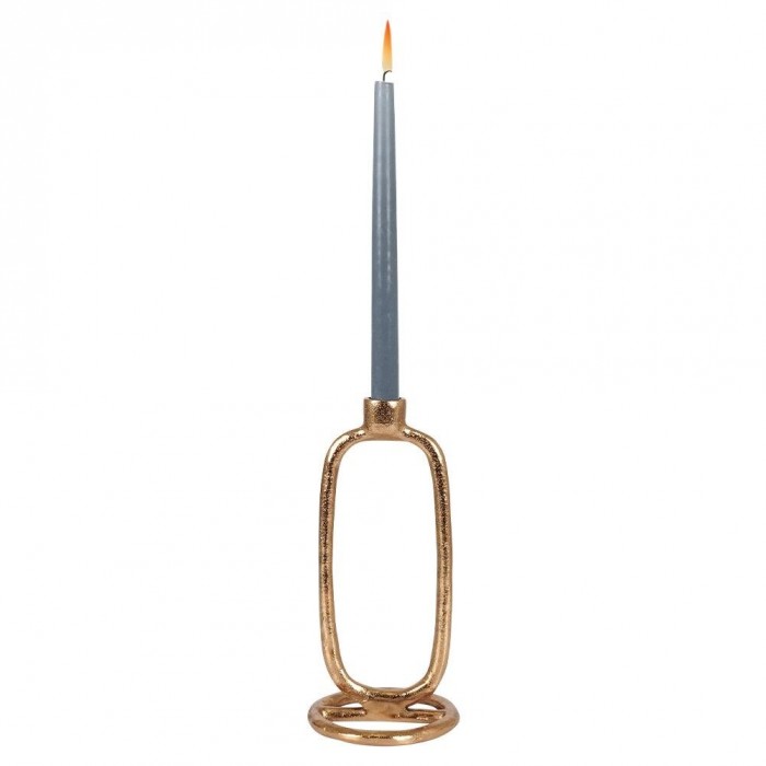Suport de lumanare Aluminiu Auriu