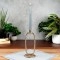 Suport de lumanare, Home Styling Collection, Aluminiu, 24 cm, Auriu