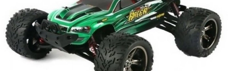 Masina XLH, Truggy Racer 2WD 1:12 2.4GHz RTR - Verde