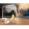 Lampa LED de birou Dreamled cu difuzor incorporat - Alb