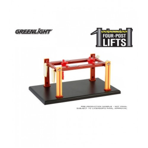 Auto Body Shop - Four-Post Lifts Series 6 - Busted Knuckle Garage Solid Pack 1:64