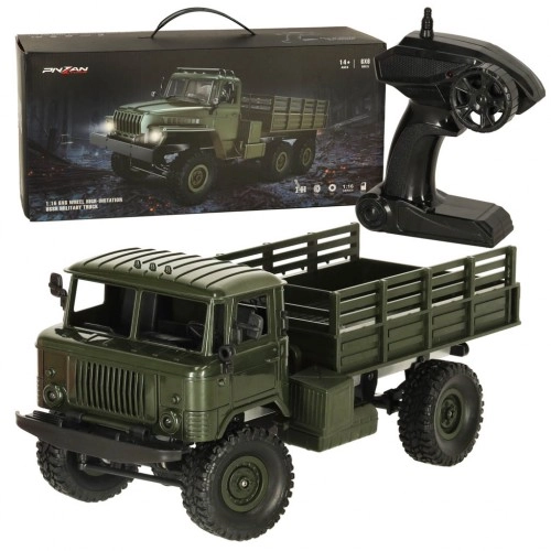 Masina militara cu telecomanda RC Off-Road 4WD 1:16 RTR