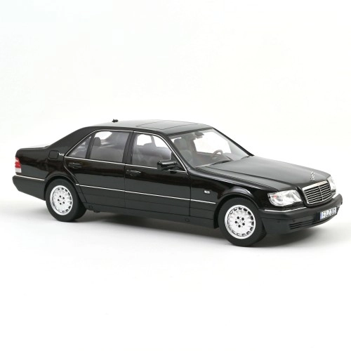 1:18 Mercedes-Benz S600, Obsidian Black metallic, 1997 - NOREV