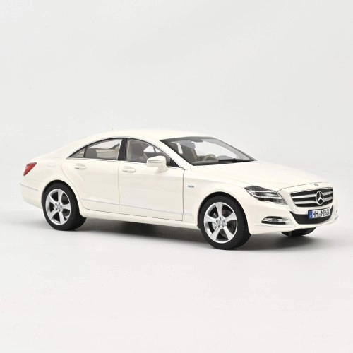 1:18 Mercedes-Benz CLS Coupe 2011 Brillant White metallic - NOREV