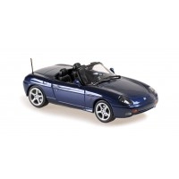 Fiat Barchetta, Dark Blue Metallic, 1995 - MAXICHAMPS 1:43