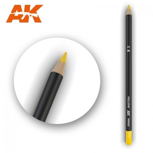 AK10032 Watercolor Pencil Yellow (1 piece )