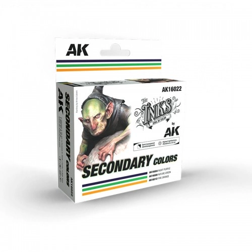 AK16022 SECONDARY COLORS (3 x 30 ml) â€“ INK SET ÐÐµ