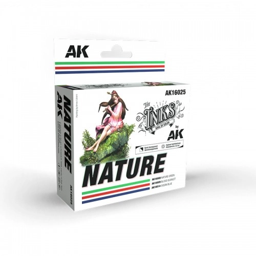 AK16025 NATURE (3 x 30 ml) â€“ INK SET ÐÐµ
