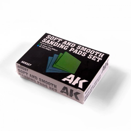 AK9327 Soft and Smooth Sponge Sandpaper (4 pcs.) ÐÐµ