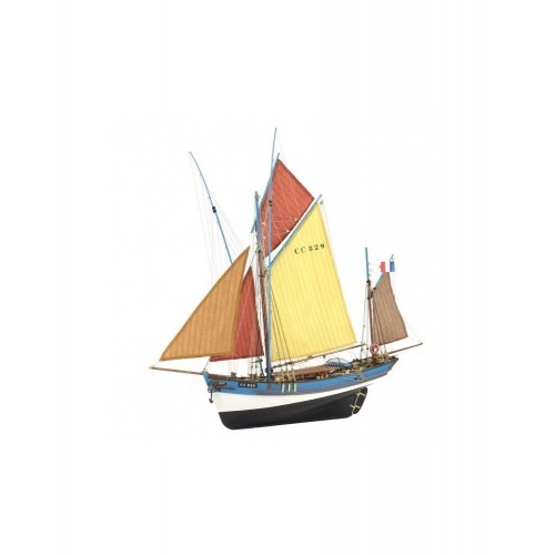 1:15 New Fishing Boat Marie Jeanne - Wooden Model Ship Kit