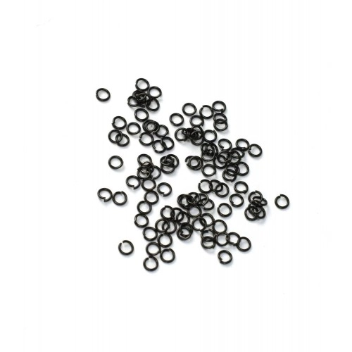 Blued Brass Rings 2 mm (100 Units) ÐÐµ