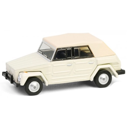 1973 Volkswagen Type 181 â€œThe Thingâ€ - Beige with Tan Soft Top Solid Pack - Club Vee-Dub Series 20 1:64