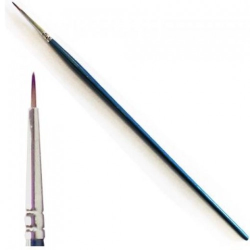 0-15 Synthetic Round Brush with Brown Tip brush No. 5/0