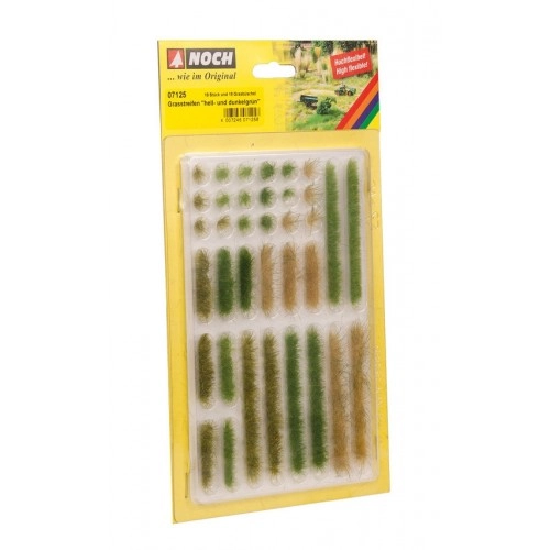 Grass Strips "Light and Dark Green" - 6 mm