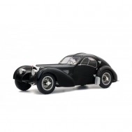 Macheta auto, BUGATTI ATLANTIC TYPE 57 SC - 1937 - BLACK 1:18
