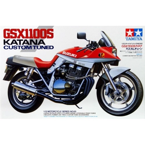 Moto 1:12 GSX1100S Katana Custom Tuned 1:12