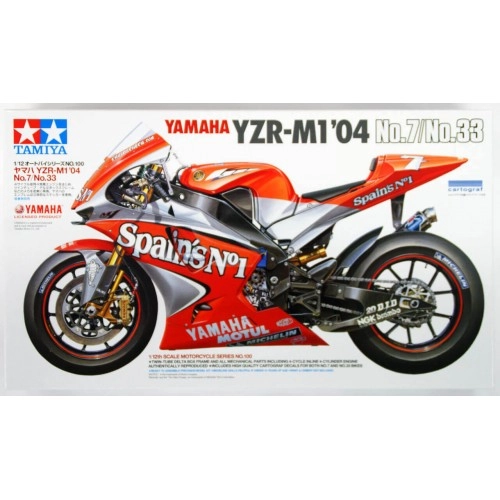 1:12 Yamaha YZR-M104Â No.7/No.33 1:12
