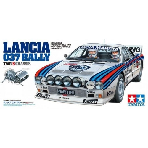 1:10 TA-02SW RC Lancia 037 Rallye TA-02S Brushed RC model car Electric Road version 4WD 1:10