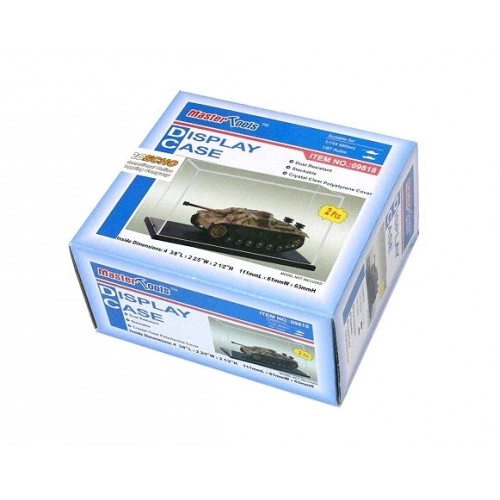 Plastic transparent case (111 x 61 x 63 mm)