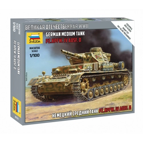 1:100 Pz IV Ausf.D 1:100