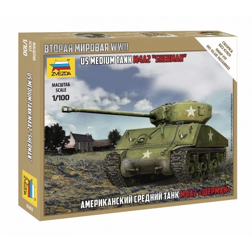 1:100 Sherman M-4 1:100