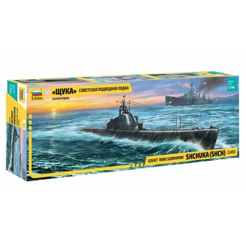 1:144  1:144 "SHCHUKA" CLASS RUSSIAN SUBMARINE WWII 1:144