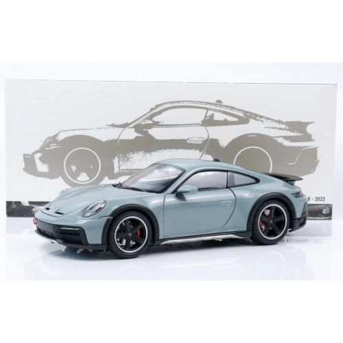 Porsche 911 (992) Dakar, Green Metallic, 2022 1:18