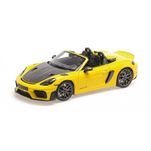 PORSCHE SPYDER RS - 2024 - YELLOW W/WEISSACH PACKAGE 1:18