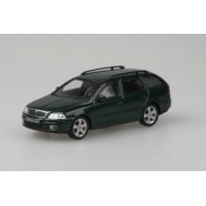Macheta auto, Skoda Octavia Combi (2004) Green Natur Metallic 1:43