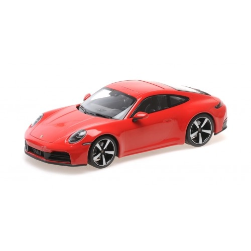 Porsche 911 (992.2) Carrera Coupe, Red, 2024 1:18