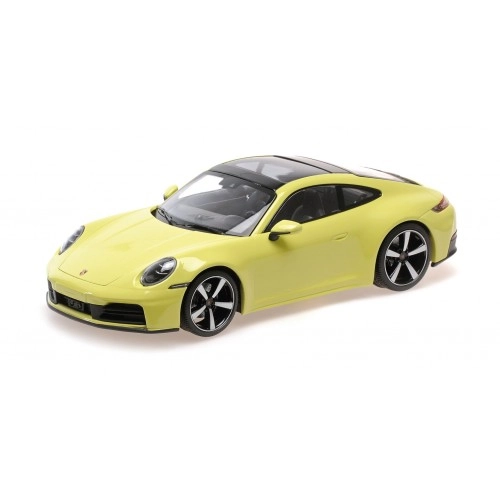 Porsche 911 (992.2) Carrera Coupe, Yellow Metallic, 2024 1:18