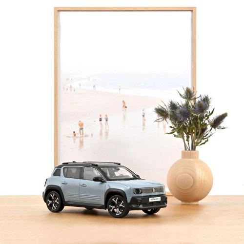 Renault 4 E-Tech Electric, Cloud Blue, 2025 1:18