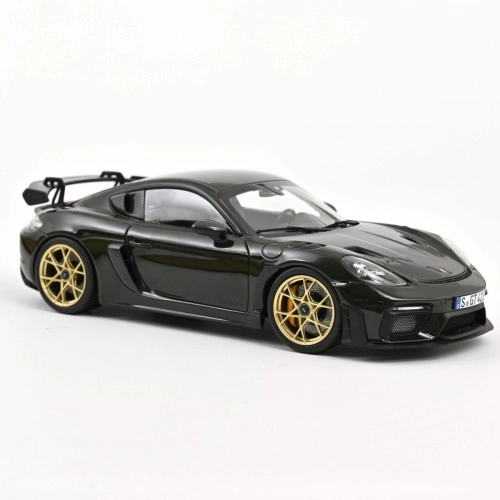Porsche Cayman GT4 RS w/Weissach Pack 2023 Brewster Green 1:18