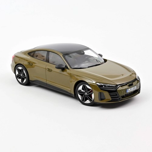 Macheta auto, Audi RS e-tron GT 2021 - Olive metallic 1:18