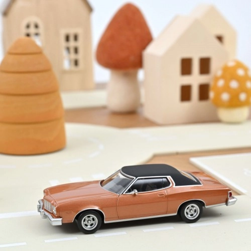 Macheta auto, Ford Gran Torino 1974 Chestnut Brown Jet-car 1:43