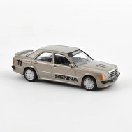 Macheta auto, Mercedes-Benz 190E 2.3 16 1984 Beige Metallic SENNA Jet-car 1:43
