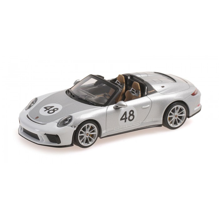 PORSCHE 911 (991) SPEEDSTER â€“ 2019 â€“ SILVER (HERITAGE PAKET) 1:43