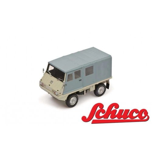 Steyr-Puch Haflinger 4x4 Large Roof, Beige/Grey, 1975 1:18