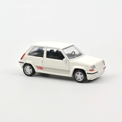 Macheta auto, Renault SuperCinq GT Turbo Ph II 1988 White Jet-car 1:43