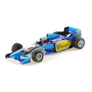 Macheta auto, 1:18 BENETTON RENAULT B195 - MICHAEL SCHUMACHER - WINNER PACIFIC GP WORLD CHAMPION 1995 1:18