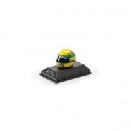 Macheta auto, HELMET - AYRTON SENNA - FIRST F1 WIN - 1985 1:8