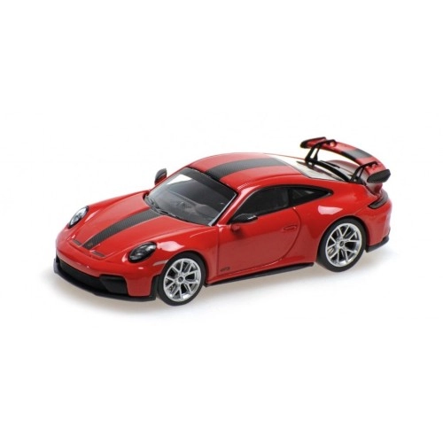 PORSCHE 911 (992.2) GT3 - 2025 - RED W/WEISSACH PACKAGE - L.E. 240 pcs. 1:64