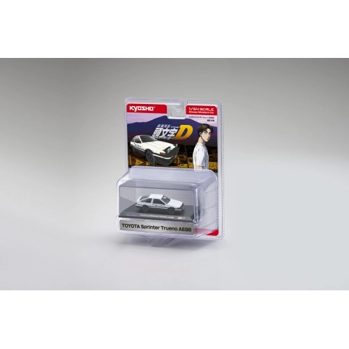 Toyota Sprinter Trueno (AE86), White, 1995 - Initial D (Blister Packaging) (RHD) - Limited Edition 1:64