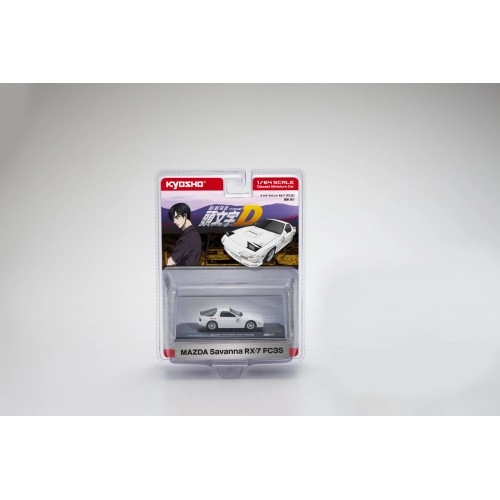 Mazda RX-7 Savana (FC3S), White, 1995 - Initial D (Blister Packaging) (RHD) - Limited Edition 1:64