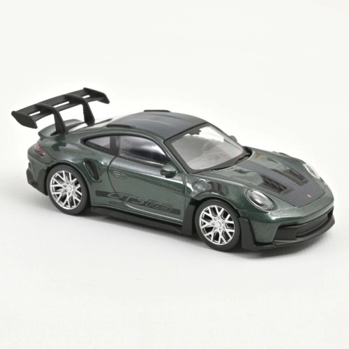 Porsche 911 GT3 RS 2022 Malachite Green metallic/ Black Jet-car 1:43