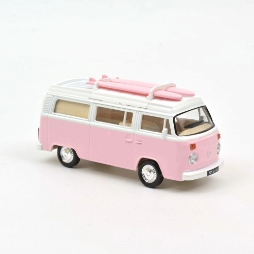 Volkswagen Combi T2b Camper Van, Pink, 1973 Jet-car 1:43