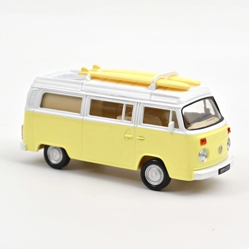Volkswagen Combi T2b Camper Van, Pastel Yellow, 1973 Jet-car 1:43