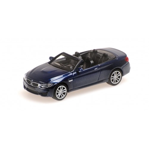 BMW M4 CABRIO - 2015 - BLUE METALLIC 1:87