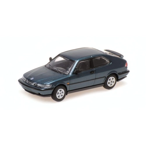SAAB 900 COUPE - 1995 - GREEN METALLIC 1:87