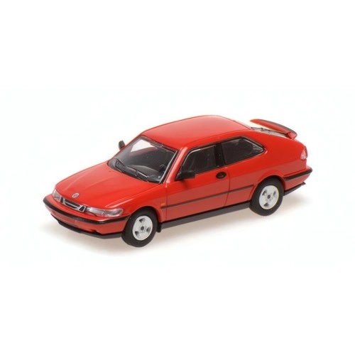 SAAB 900 COUPE - 1995 - RED 1:87